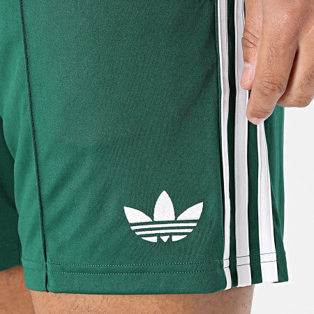 Adidas Originals - Short Jogging 3 Stripes Algérie Originals JN4463 Vert Foncé