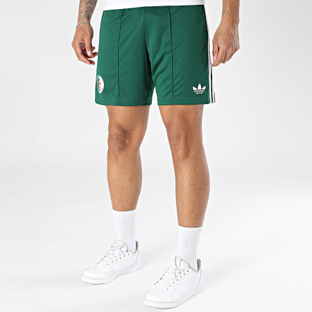 Adidas Originals - Short Jogging 3 Stripes Algérie Originals JN4463 Vert Foncé