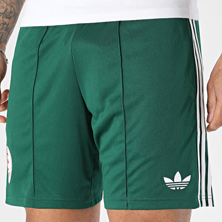 Adidas Originals - Short Jogging 3 Stripes Algérie Originals JN4463 Vert Foncé