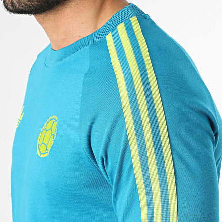 Adidas Originals - Tee Shirt 3 Stripes Colombie Originals KA1532 Bleu