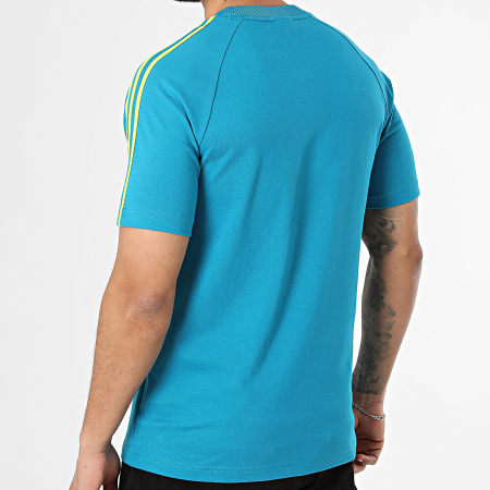 Adidas Originals - Tee Shirt 3 Stripes Colombie Originals KA1532 Bleu