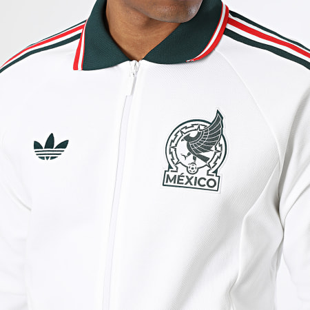 Adidas Originals - Veste Zippée 3 Stripes Mexique Extérieur JZ6462 Beige Clair