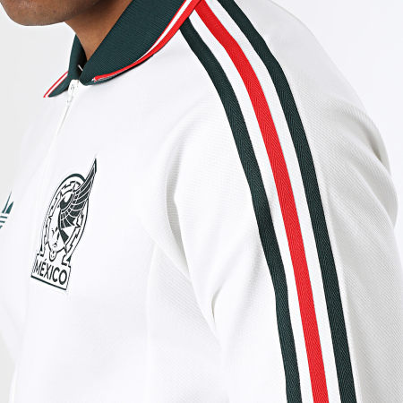 Adidas Originals - Veste Zippée 3 Stripes Mexique Extérieur JZ6462 Beige Clair