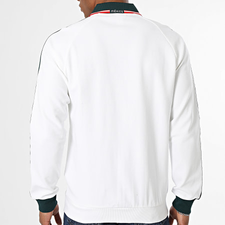 Adidas Originals - Veste Zippée 3 Stripes Mexique Extérieur JZ6462 Beige Clair