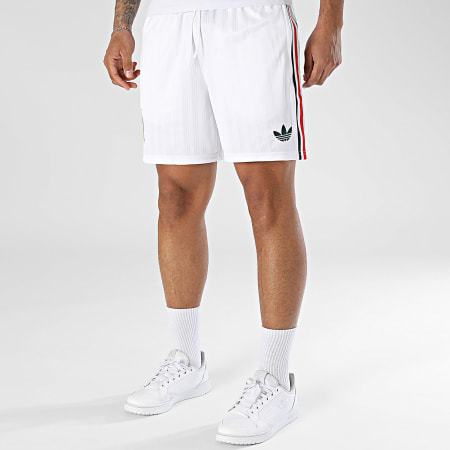 Adidas Originals - Short Jogging 3 Stripes Mexique Originals JZ6484 Blanc
