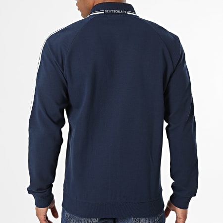 Adidas Originals - Veste Zippée 3 Stripes Allemagne Originals JZ9336 Bleu Marine
