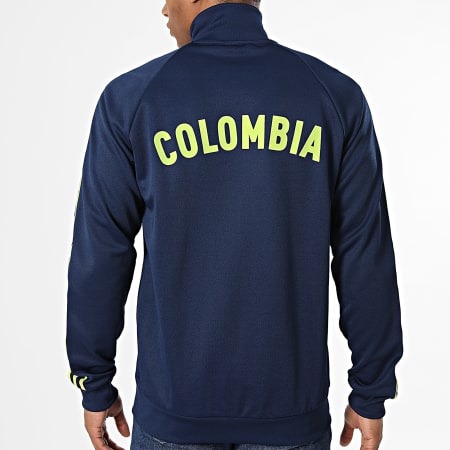 Adidas Originals - Veste Zippée 3 Stripes Colombie Originals JZ9088 Bleu Marine