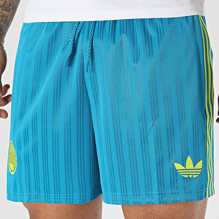 Adidas Originals - Short Jogging 3 Stripes Colombie Originals JZ9091 Bleu