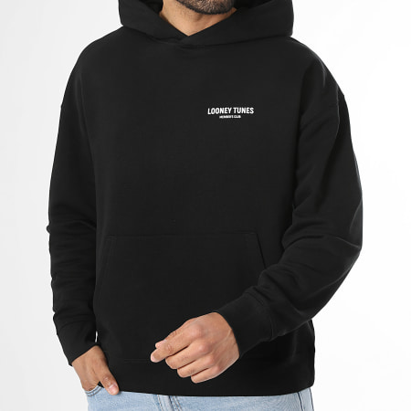 Looney Tunes - Sweat Capuche Relaxed Bugs Bunny Graf Blue Noir