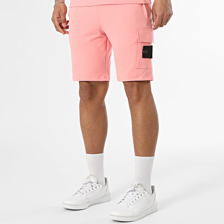 Classic Series - Ensemble Tee Shirt Et Short Jogging Neo Rose