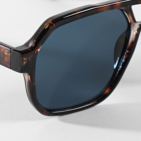 Classic Series - Lunettes De Soleil 787 Noir Marron Fauve