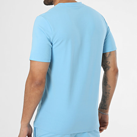 Classic Series - Ensemble Tee Shirt Et Short Jogging Morpheus Bleu Clair