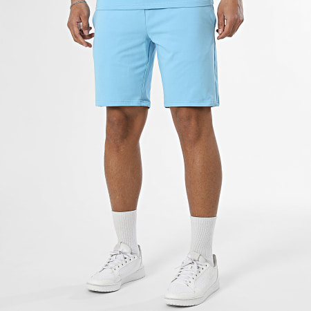 Classic Series - Ensemble Tee Shirt Et Short Jogging Morpheus Bleu Clair