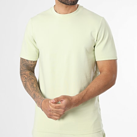 Classic Series - Ensemble Tee Shirt Et Short Jogging Morpheus Vert Lime