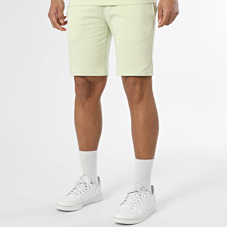 Classic Series - Ensemble Tee Shirt Et Short Jogging Morpheus Vert Lime