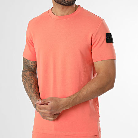 Classic Series - Ensemble Tee Shirt Et Short Jogging Neo Saumon