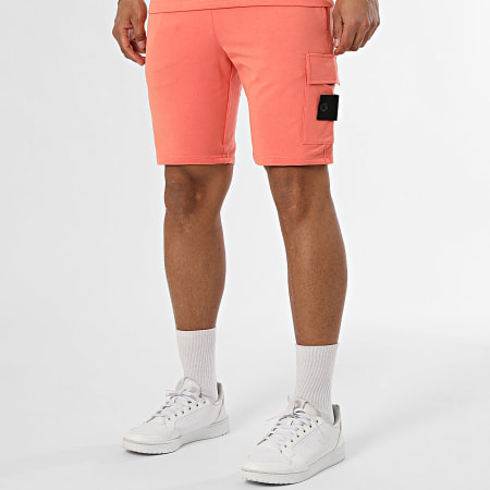 Classic Series - Ensemble Tee Shirt Et Short Jogging Neo Saumon