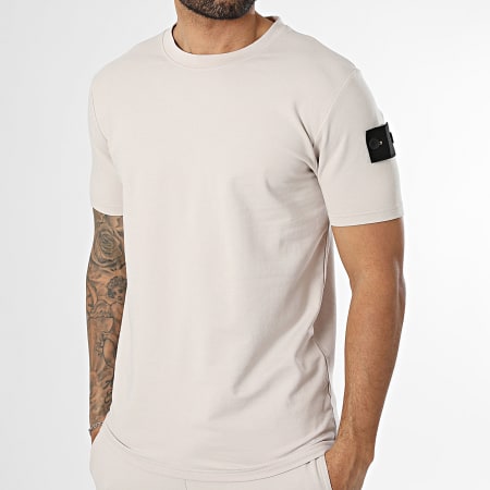 Classic Series - Ensemble Tee Shirt Et Short Jogging Neo Beige