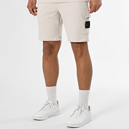 Classic Series - Ensemble Tee Shirt Et Short Jogging Neo Beige