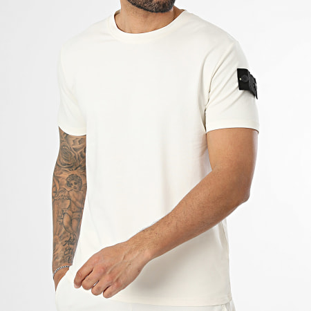 Classic Series - Ensemble Tee Shirt Et Short Jogging Neo Beige Clair