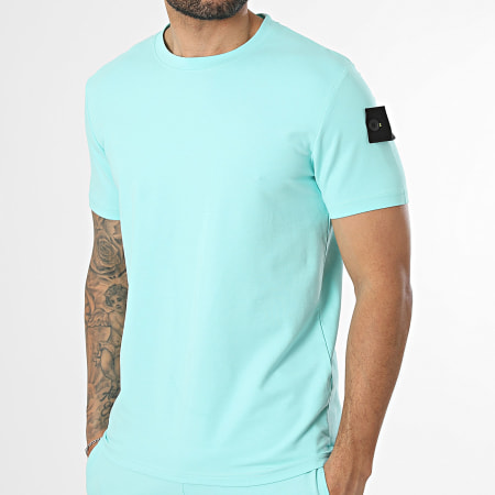 Classic Series - Ensemble Tee Shirt Et Short Jogging Neo Turquoise
