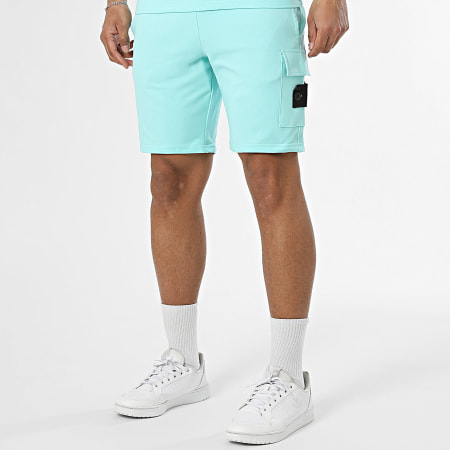 Classic Series - Ensemble Tee Shirt Et Short Jogging Neo Turquoise
