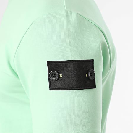 Classic Series - Ensemble Tee Shirt Et Short Jogging Neo Vert Clair