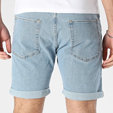 JJ Rebel - Short Jean Joe Craft Bleu Denim
