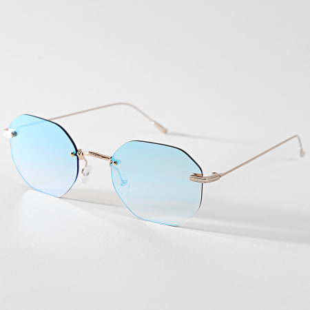 Classic Series - Sunglass 855 Golden Light Blue