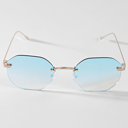 Classic Series - Sunglass 855 Golden Light Blue