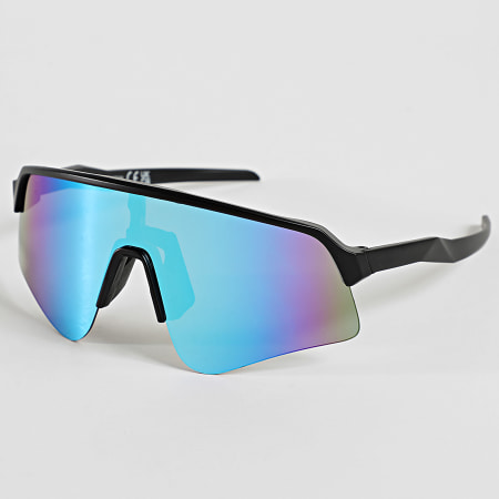 Classic Series - Lunettes De Soleil 403 Noir Bleu Violet Iridescent