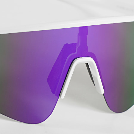 Classic Series - Lunettes De Soleil 403 Blanc Violet Iridescent