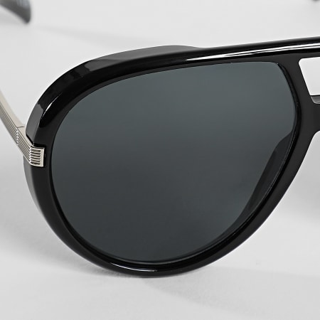 Classic Series - Lunettes De Soleil 762 Noir Argenté