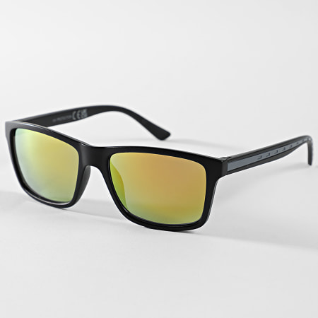 Classic Series - Lunettes De Soleil 491 Noir Jaune Vert