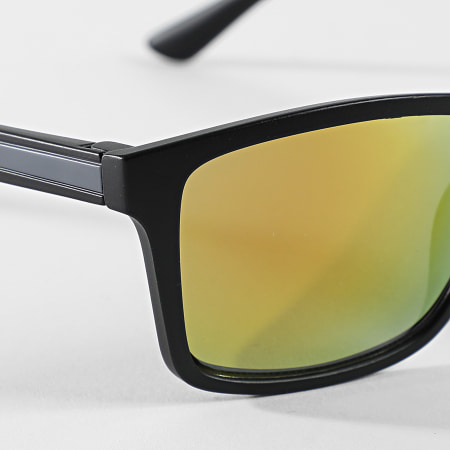 Classic Series - Lunettes De Soleil 491 Noir Jaune Vert
