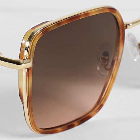 Classic Series - Lunettes De Soleil 890 Jaune Camel Doré Fauve