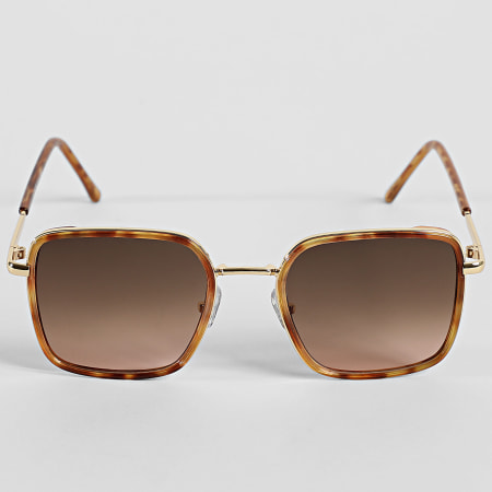 Classic Series - Lunettes De Soleil 890 Jaune Camel Doré Fauve