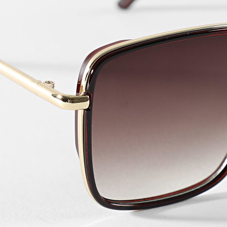 Classic Series - Lunettes De Soleil 890 Doré Noir Marron