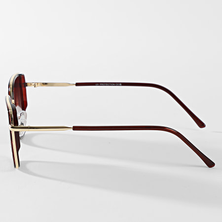 Classic Series - Lunettes De Soleil 890 Doré Noir Marron