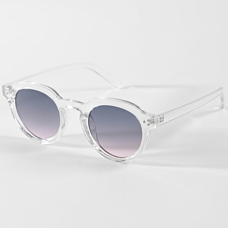 Classic Series - Lunettes De Soleil 764 Transparent Noir Rose Dégradé