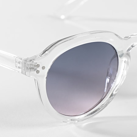 Classic Series - Lunettes De Soleil 764 Transparent Noir Rose Dégradé