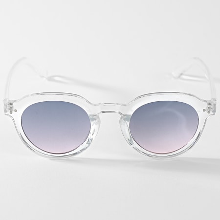 Classic Series - Lunettes De Soleil 764 Transparent Noir Rose Dégradé