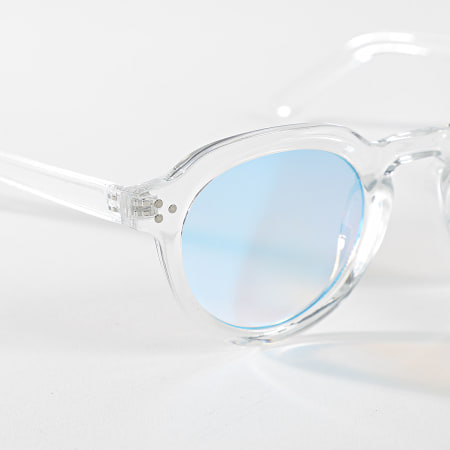 Classic Series - Lunettes De Soleil 764 Transparent Bleu Clair