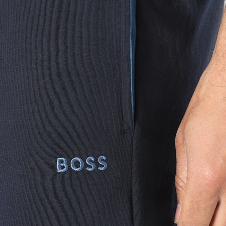BOSS - Pantalón Cortado de chándal Mix And Match 50515314 Azul Marino