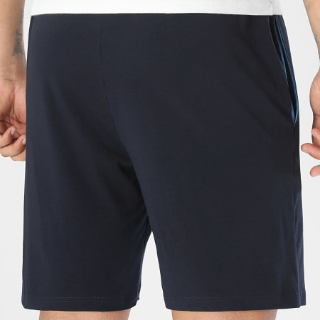 BOSS - Pantalón Cortado de chándal Mix And Match 50515314 Azul Marino