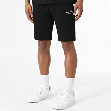 Jack And Jones - Ensemble Tee Shirt Et Short Jogging Archive Graphic Noir