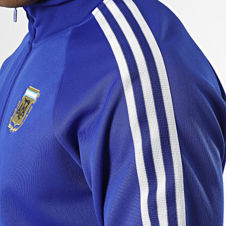 Adidas Originals - Veste Zippée 3 Stripes Argentine Originals JZ6305 Bleu Roi