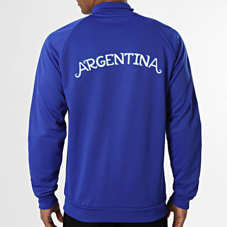 Adidas Originals - Veste Zippée 3 Stripes Argentine Originals JZ6305 Bleu Roi