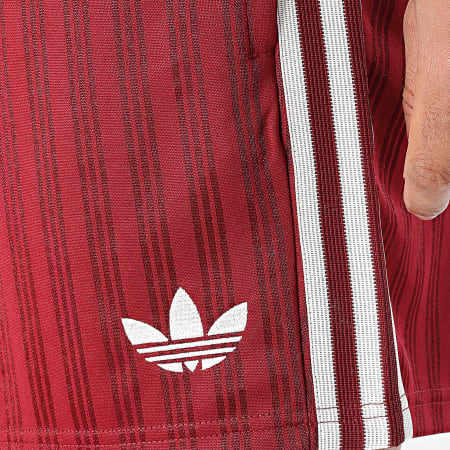 Adidas Originals - Short Jogging 3 Stripes Espagne Originals JZ2257 Bordeaux