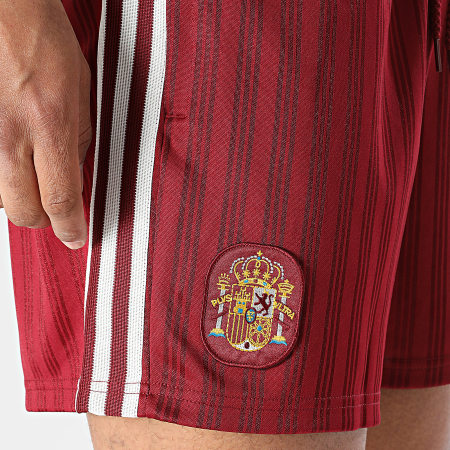 Adidas Originals - Short Jogging 3 Stripes Espagne Originals JZ2257 Bordeaux